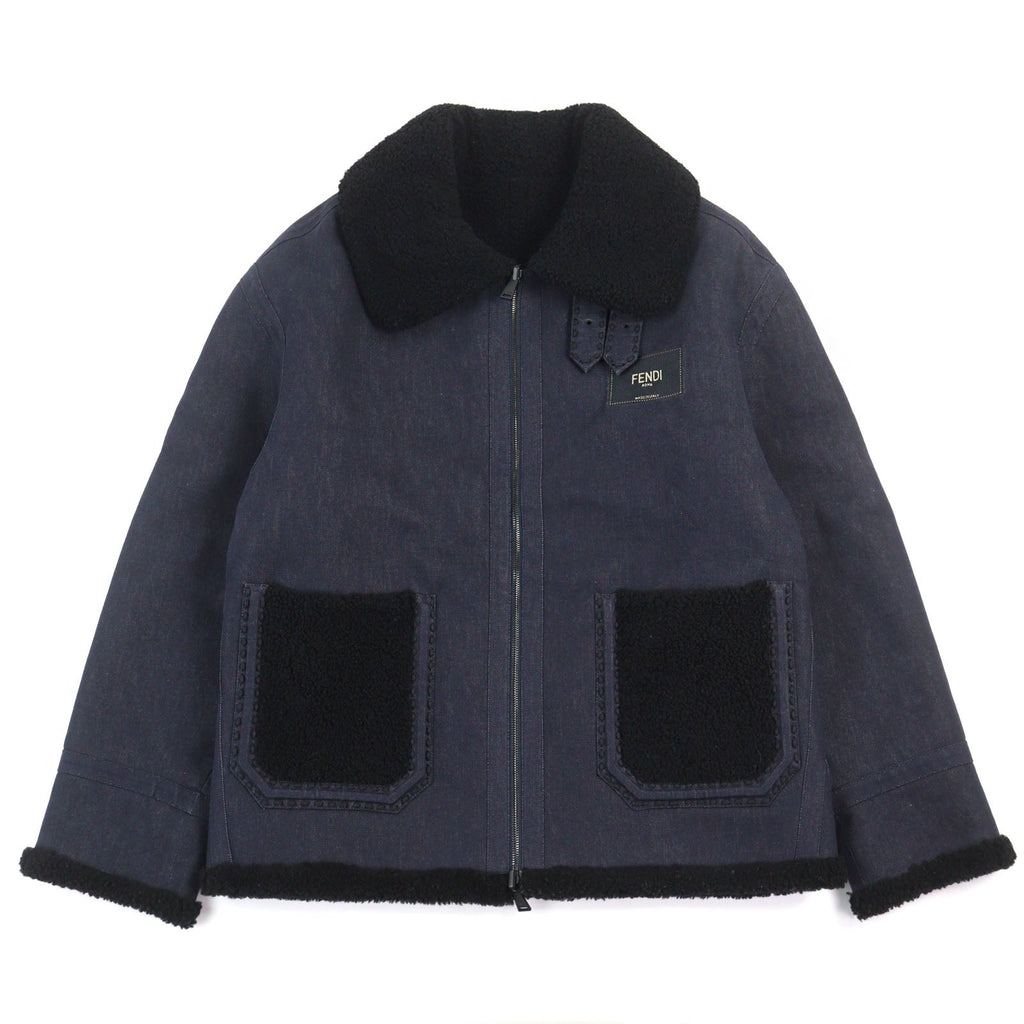 Fendi FM0176 Sheepskin Jacket