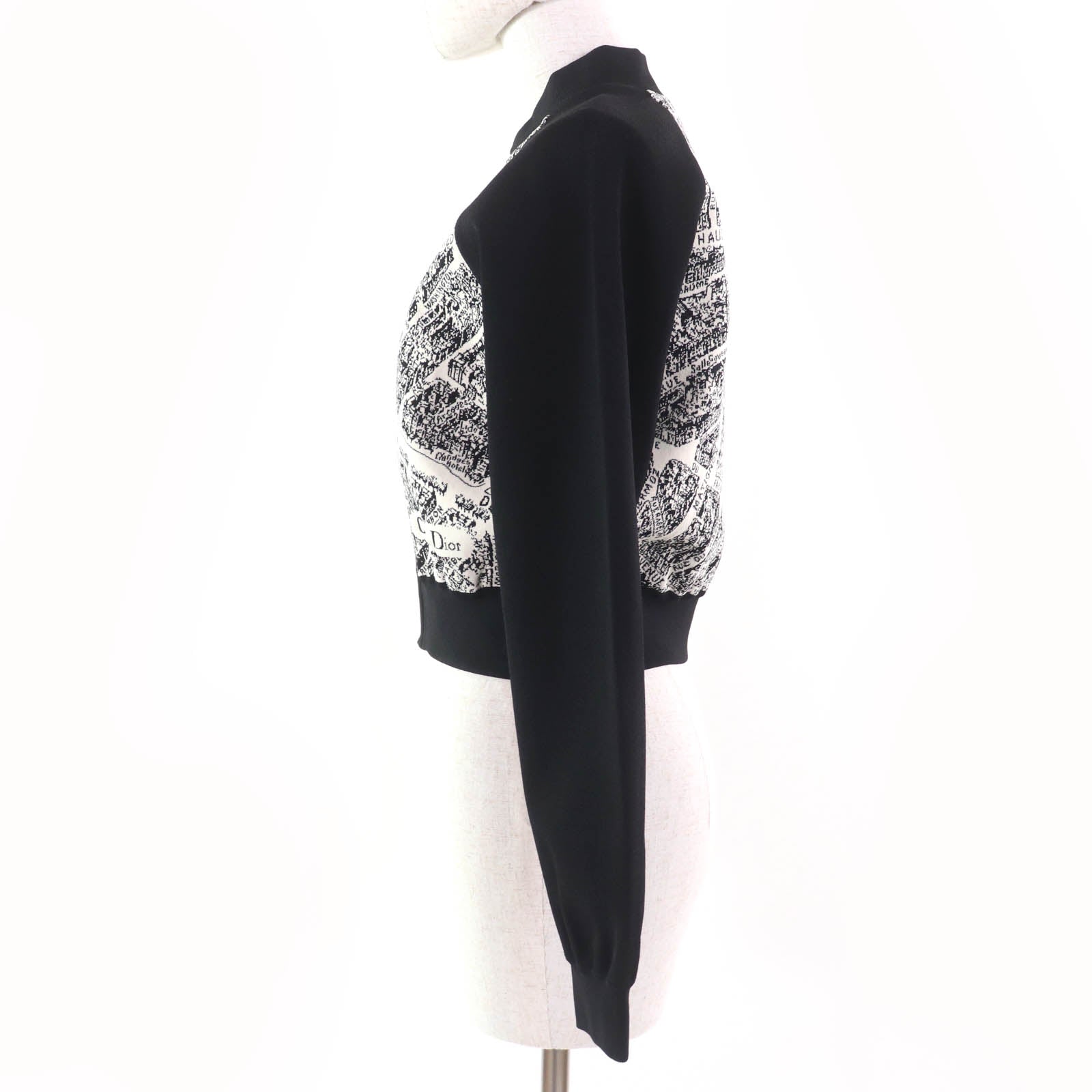 Christian Dior Plan de Paris Cotton Bomber Jacket