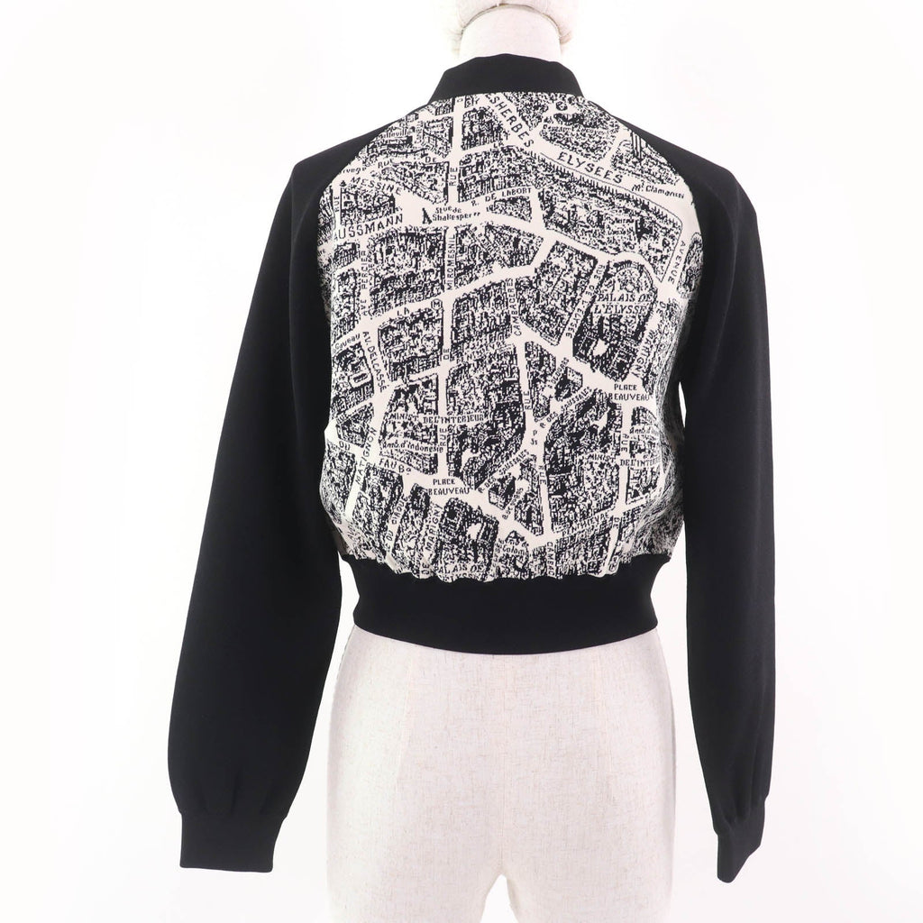 Christian Dior Plan de Paris Cotton Bomber Jacket