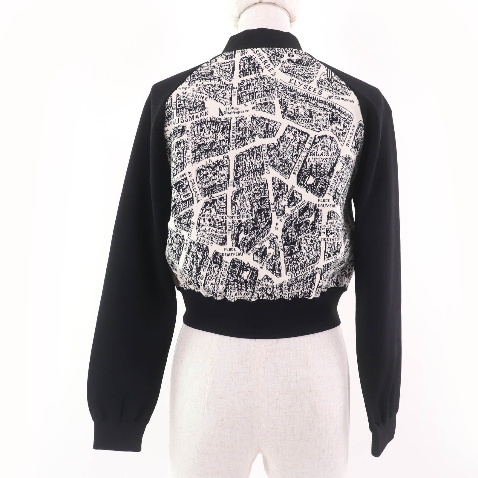 Christian Dior Plan de Paris Cotton Bomber Jacket