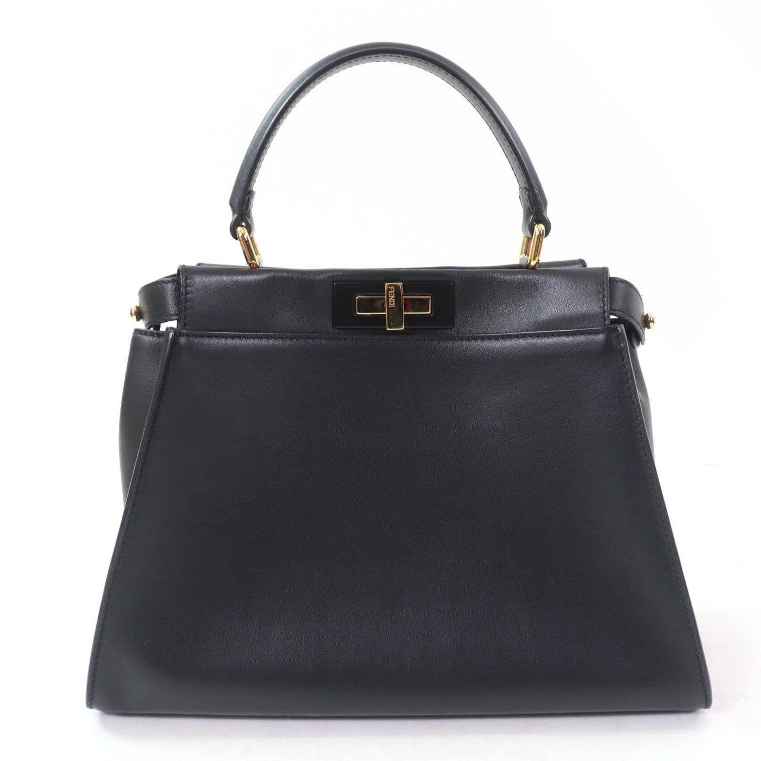 Fendi Peek-a-boo Nappa Leather 2way Bag