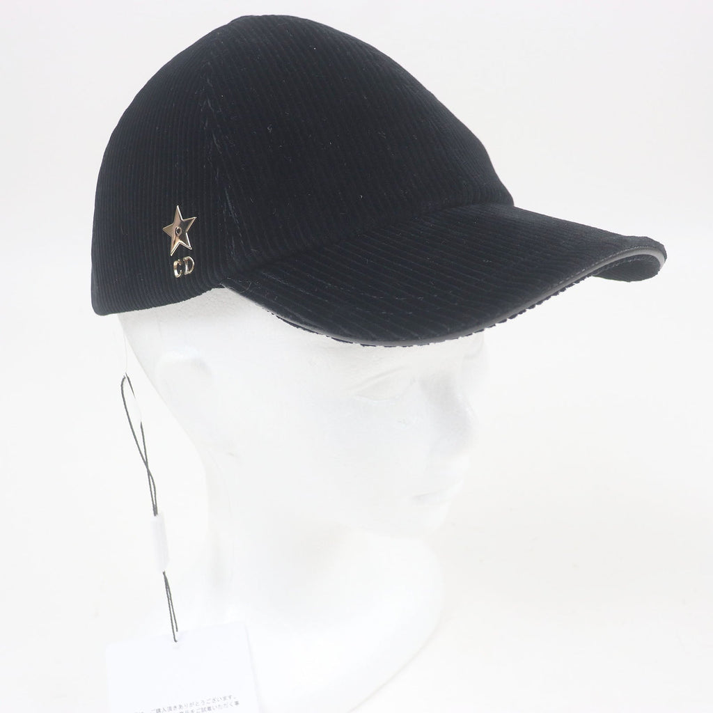 Christian Dior D-Player Corduroy Baseball Cap