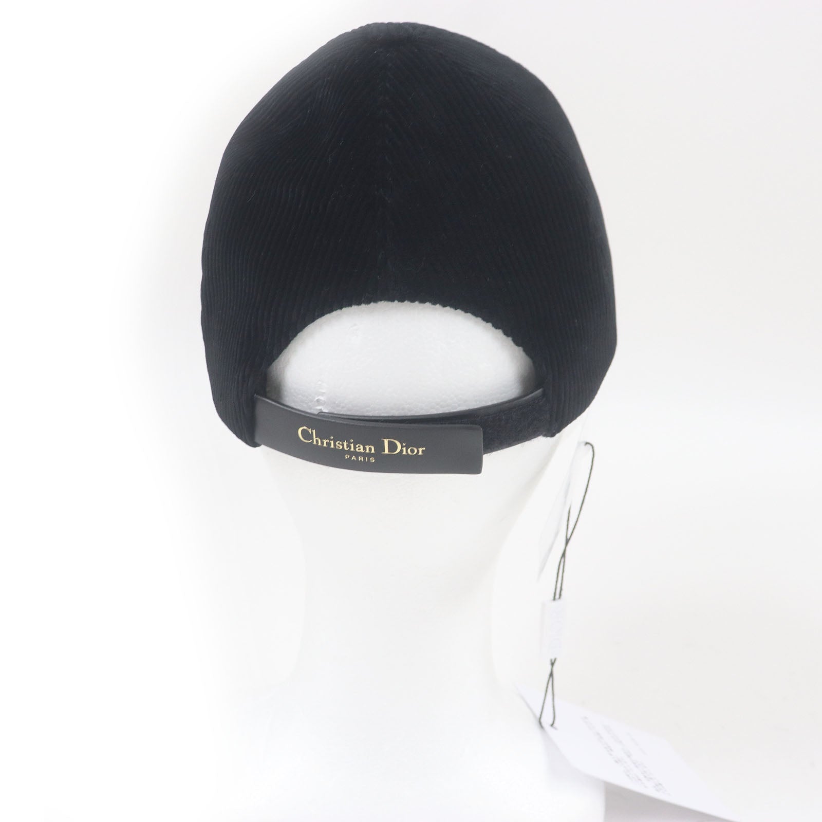Christian Dior D-Player Corduroy Baseball Cap