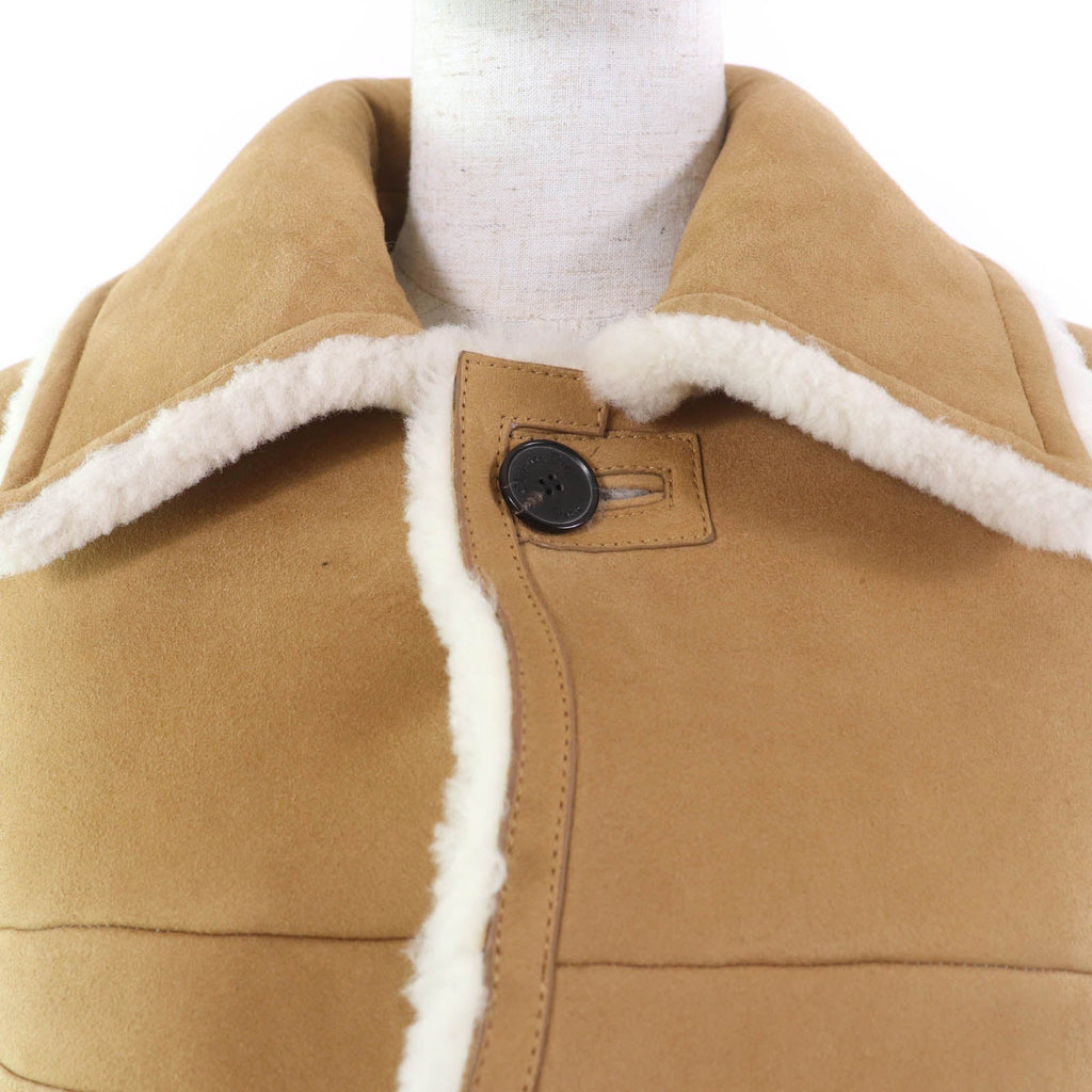 Christian Dior Mouton Bee embroidered Shearling Coat