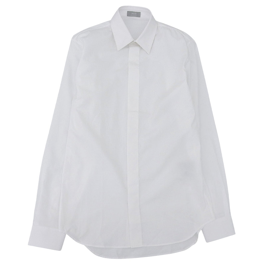 Dior Uniform CD embroidery Cotton Shirt