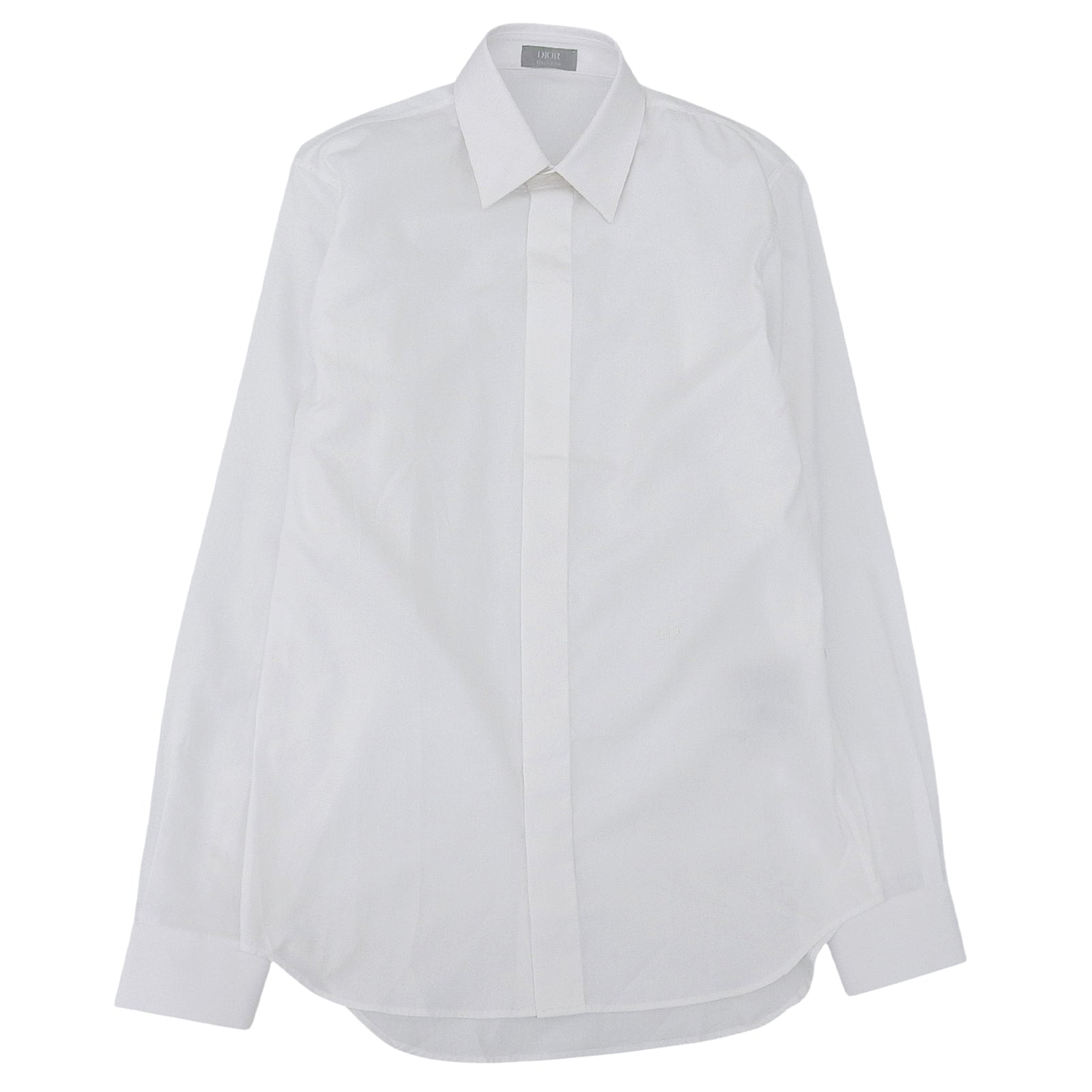 Dior Uniform CD embroidery Cotton Shirt