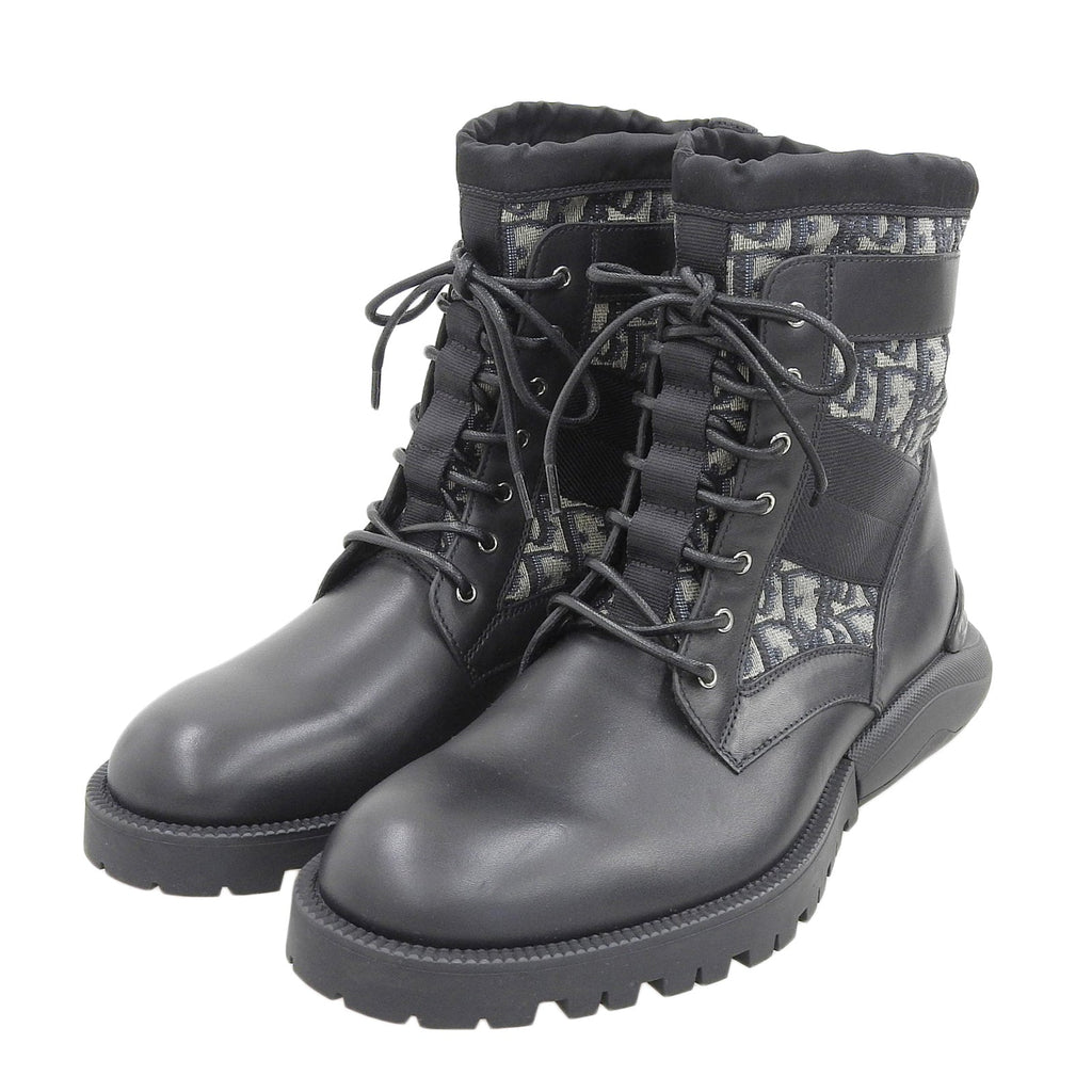 Dior Oblique Leather Boots