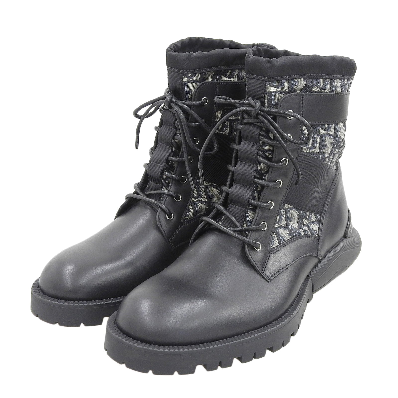 Dior Oblique Leather Boots
