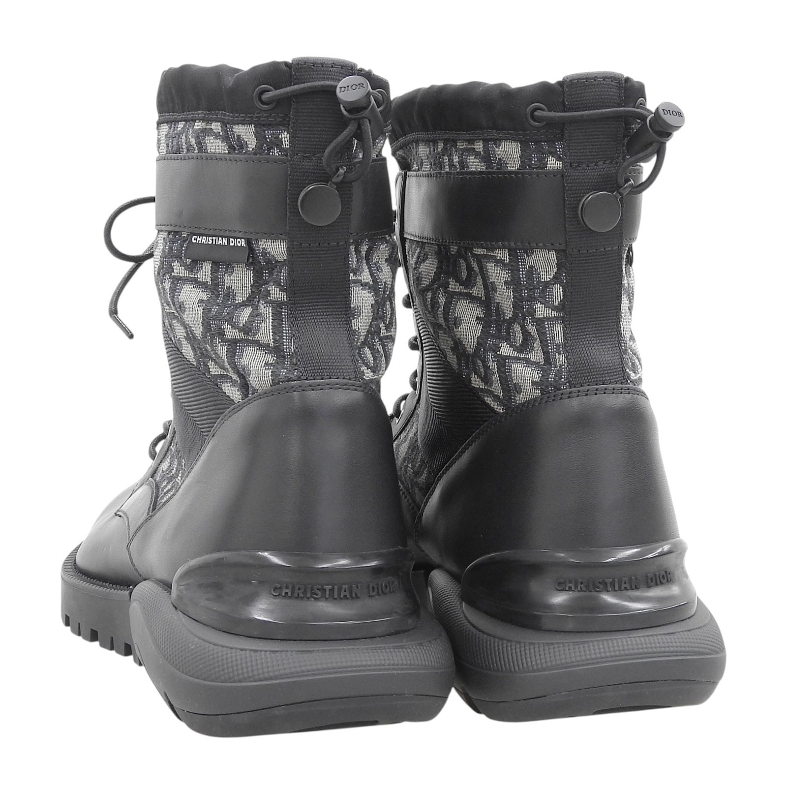 Dior Oblique Leather Boots