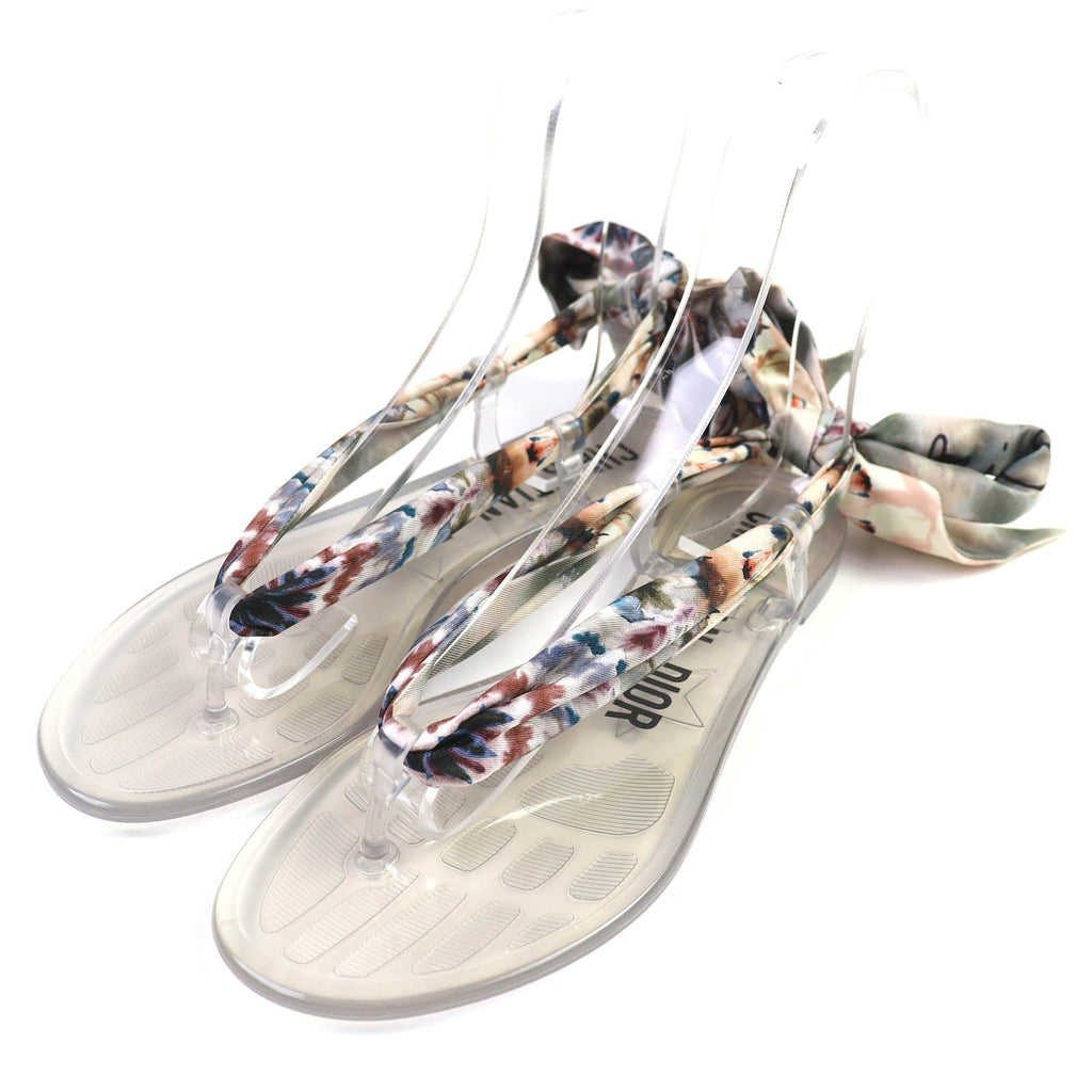 Christian Dior KALEIDORSCOPIC Rubber Sandals