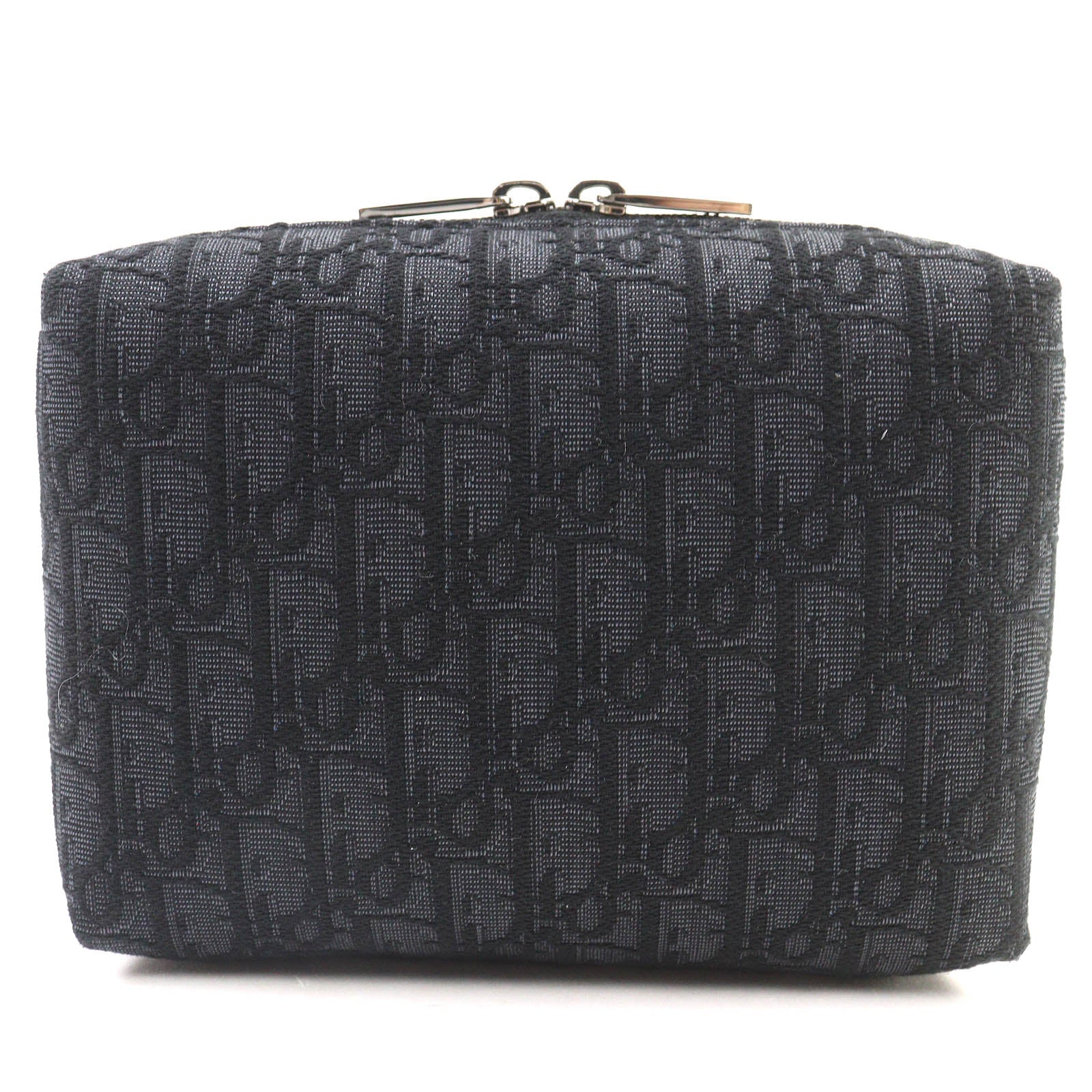 Dior Oblique Canvas Leather Pouch