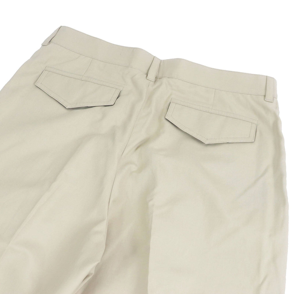 Dior Single Pleat Cotton Trousers