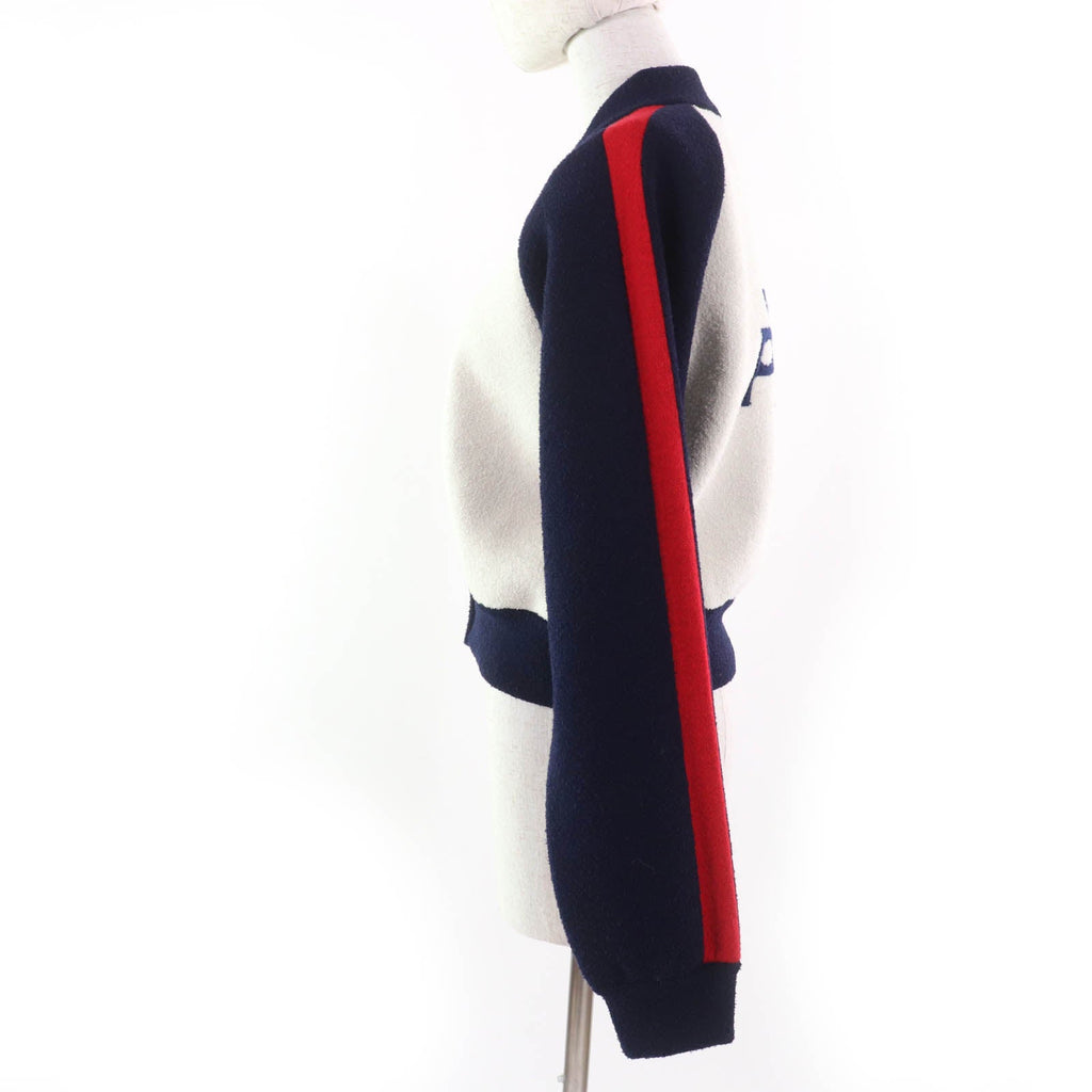 Christian Dior JA DIOR PARIS Cropped Bomber Jacket