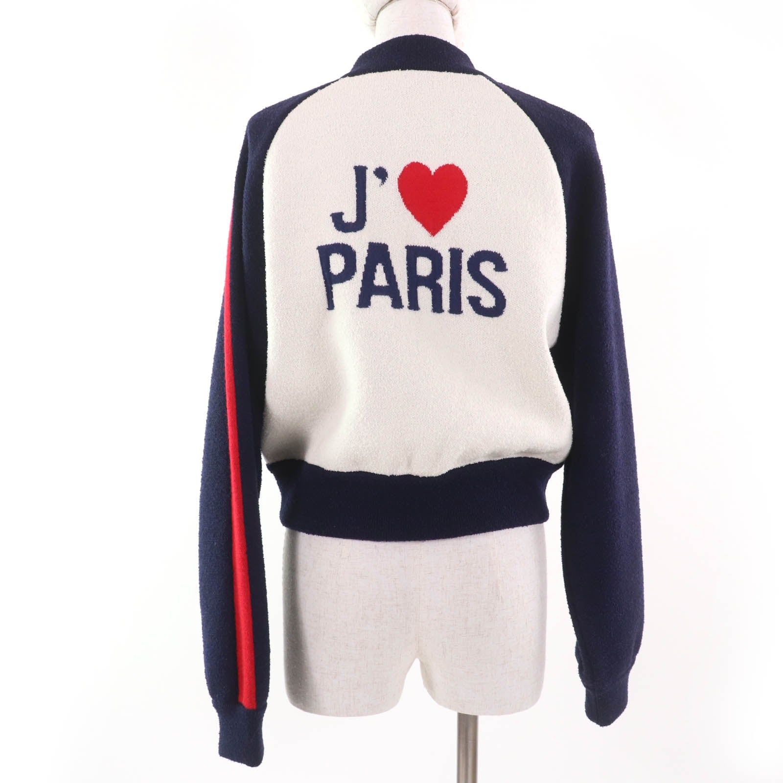 Christian Dior JA DIOR PARIS Cropped Bomber Jacket