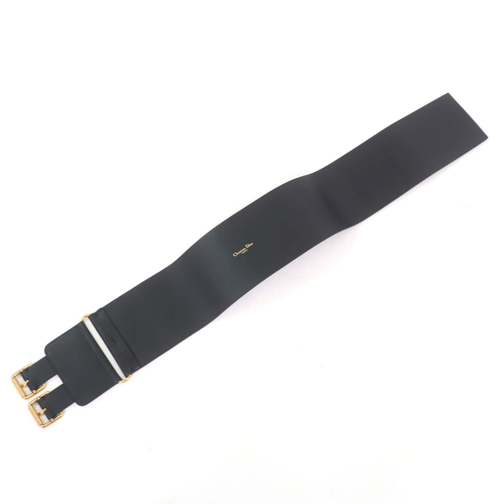 Christian Dior D-WAIST Maxi Double Belt Leather Belt