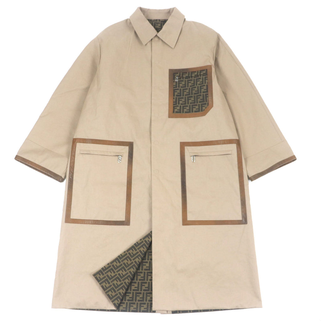 Fendi FF0741 Cotton Trench Coat