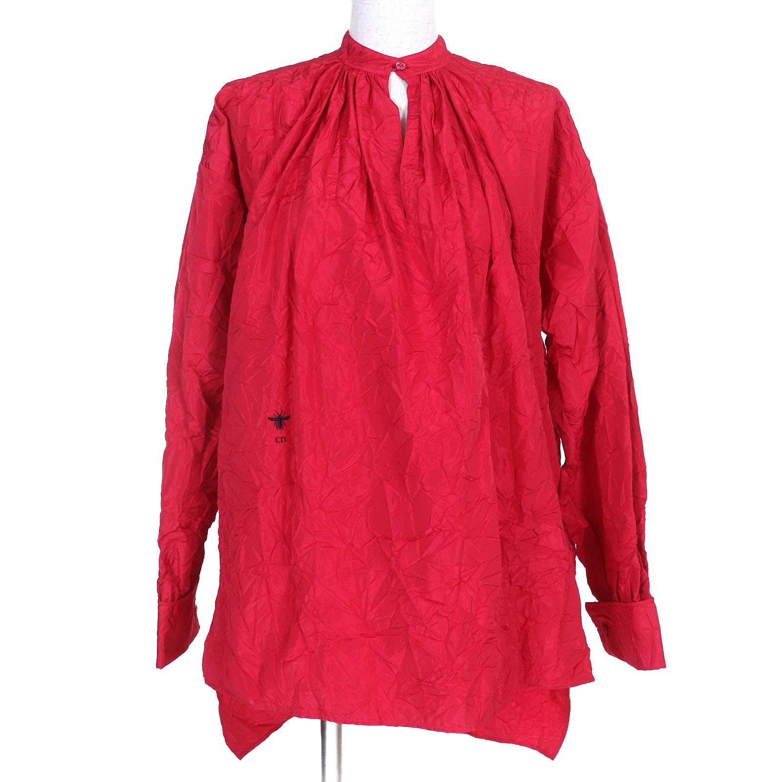 Christian Dior Technical Silk Taffeta Blouse