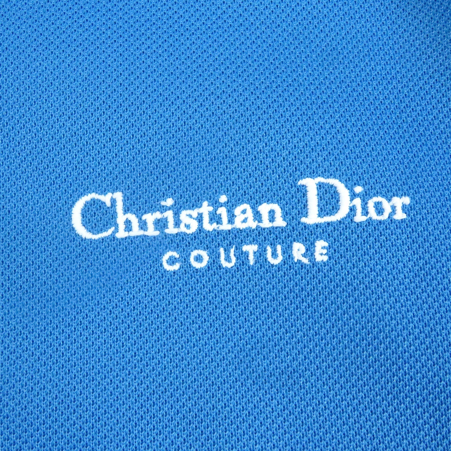 Dior Long Sleeve Polo Shirt Embroidery Cotton Shirt