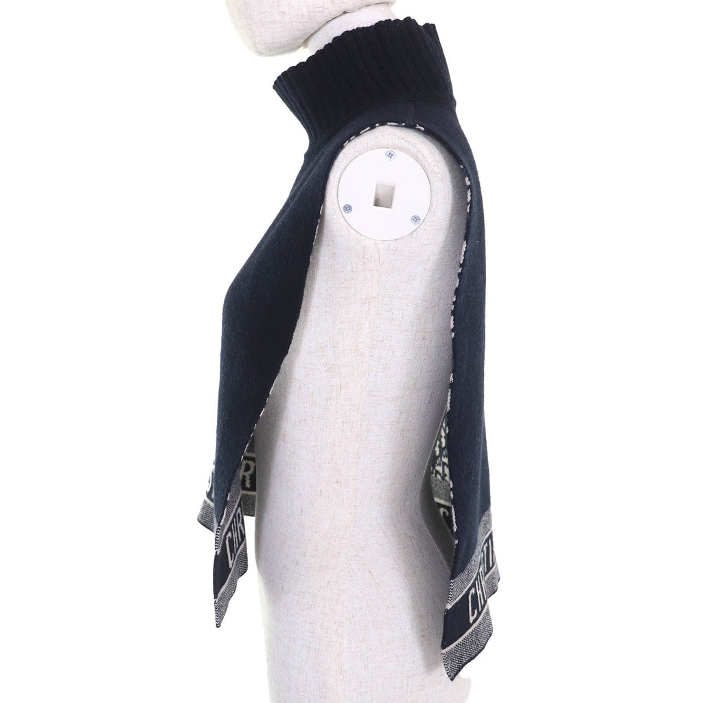 Christian Dior Best Oblique logo Reversible Cashmere Knit