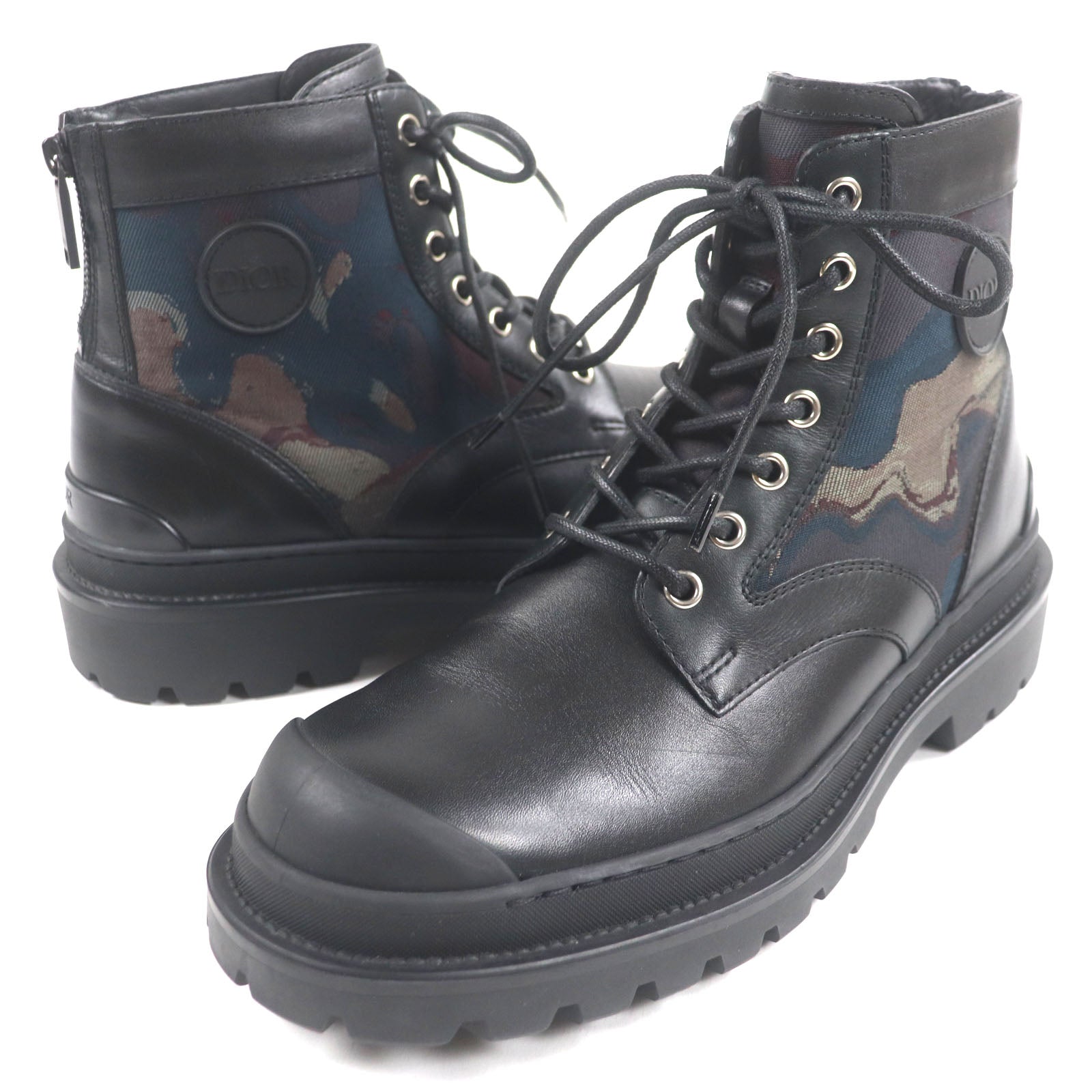 Dior Peter Doig Leather Boots