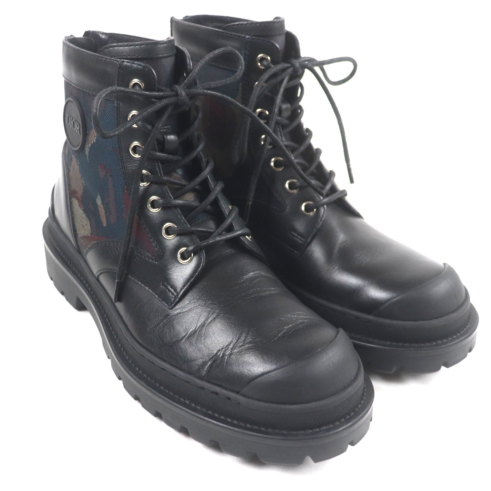 Dior Peter Doig Leather Boots
