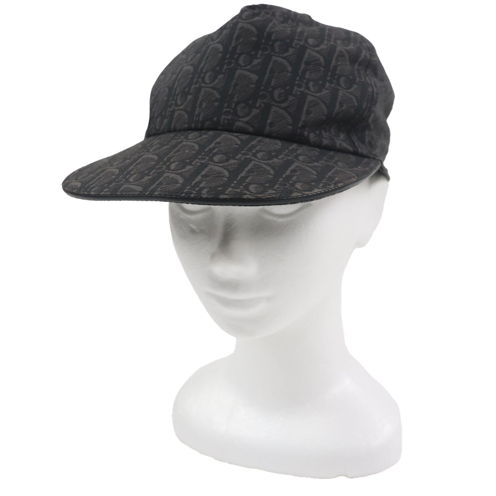 Dior Oblique Leather Baseball Cap