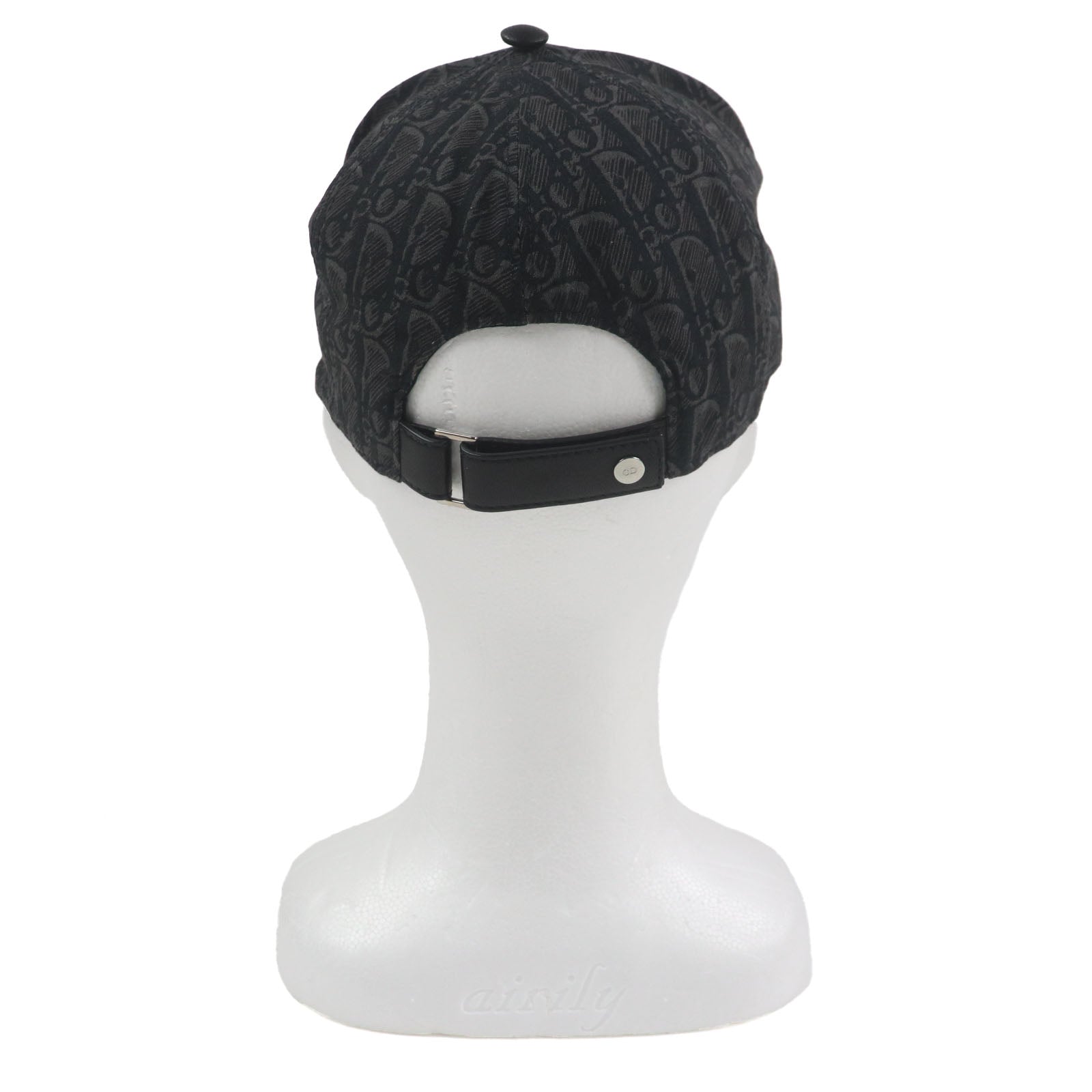 Dior Oblique Leather Baseball Cap