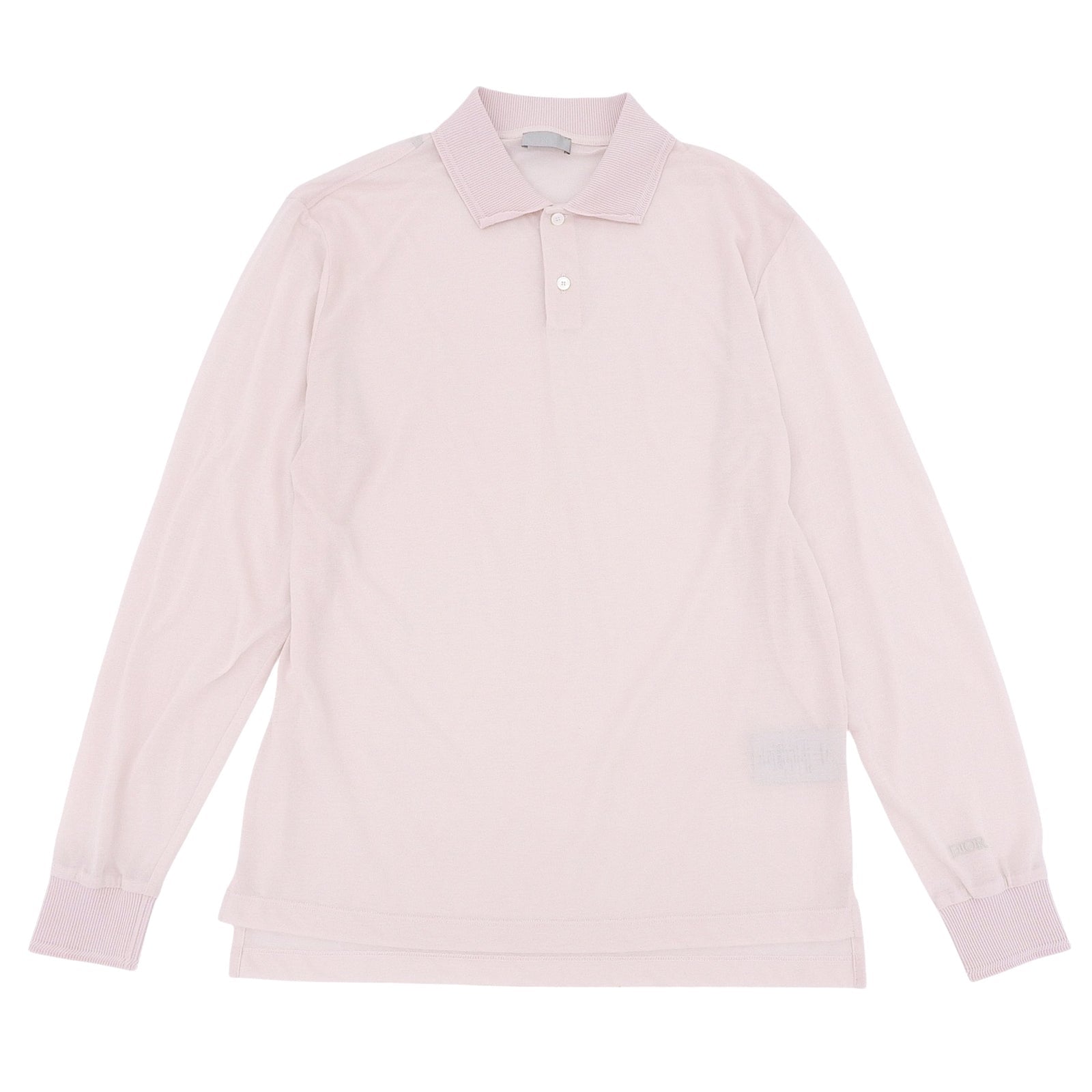 Dior Long Sleeve Polo Shirt Cotton
