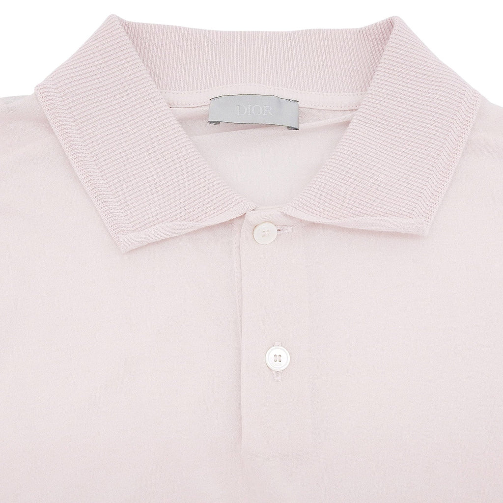 Dior Long Sleeve Polo Shirt Cotton