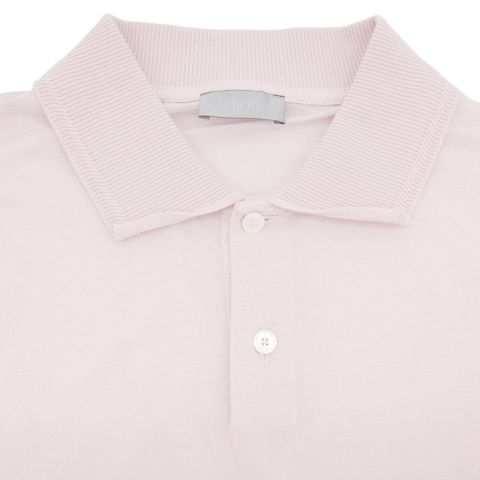 Dior Long Sleeve Polo Shirt Cotton