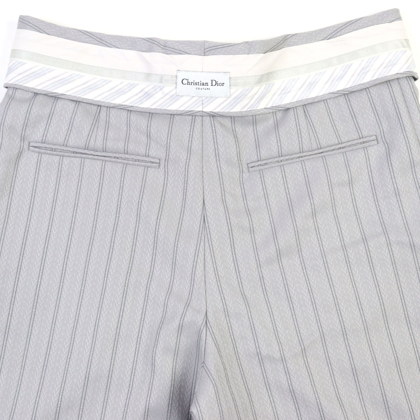 Dior Couture Jacquard High Waist Shorts