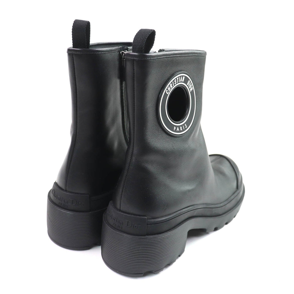 Christian Dior DIOR SYMBOL Leather Ankle Boots