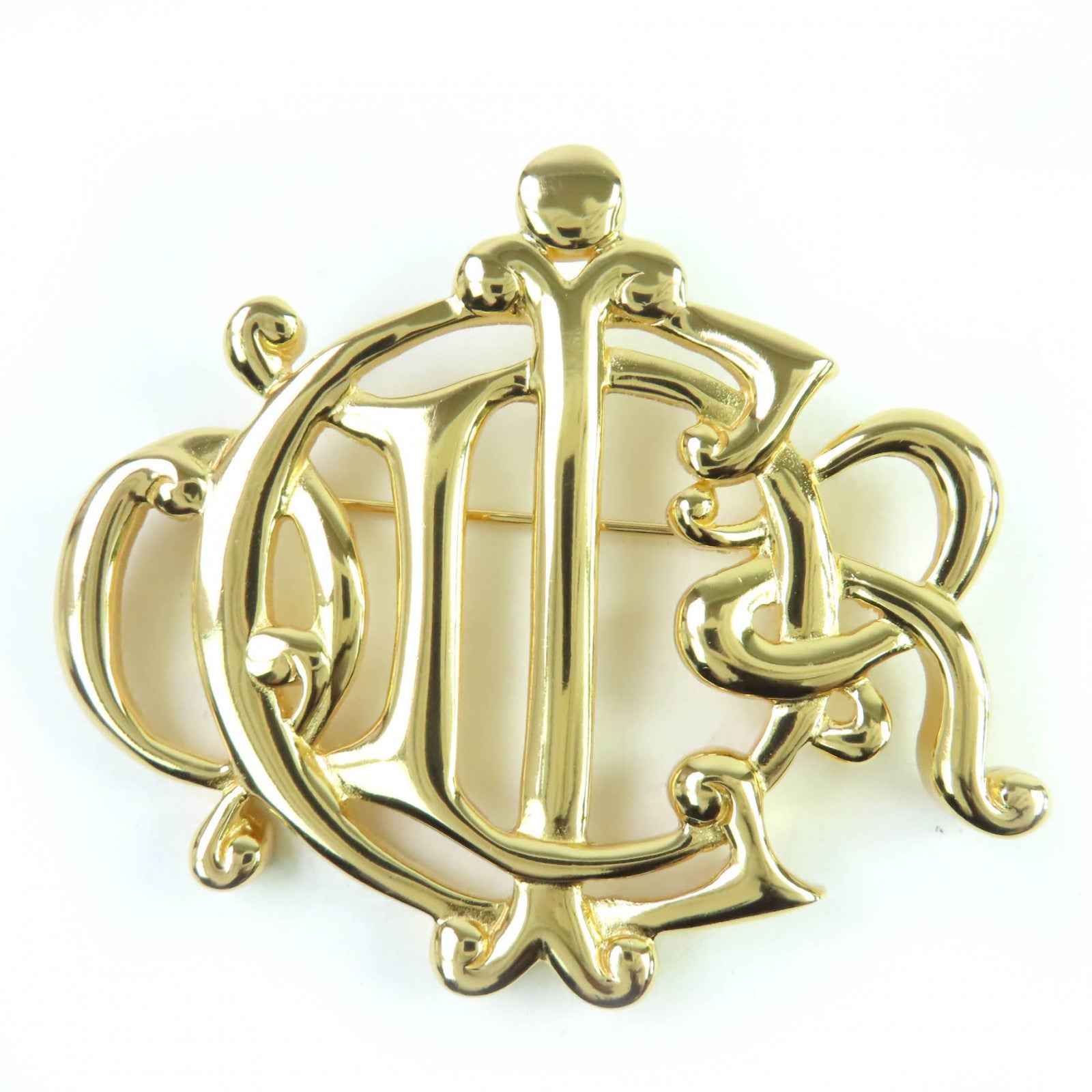 Christian Dior Emblem Brooch