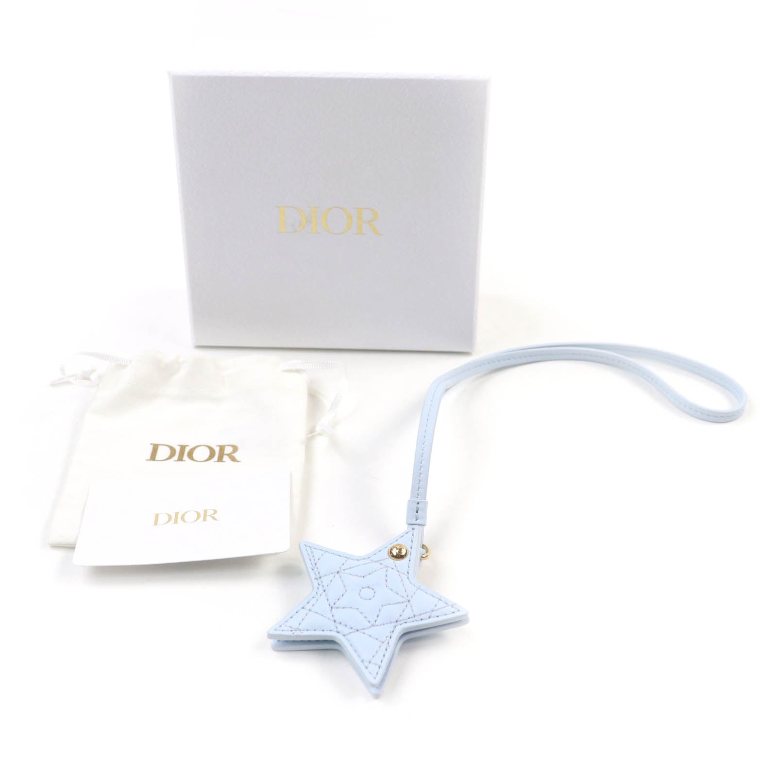Christian Dior Leather Bag Charm