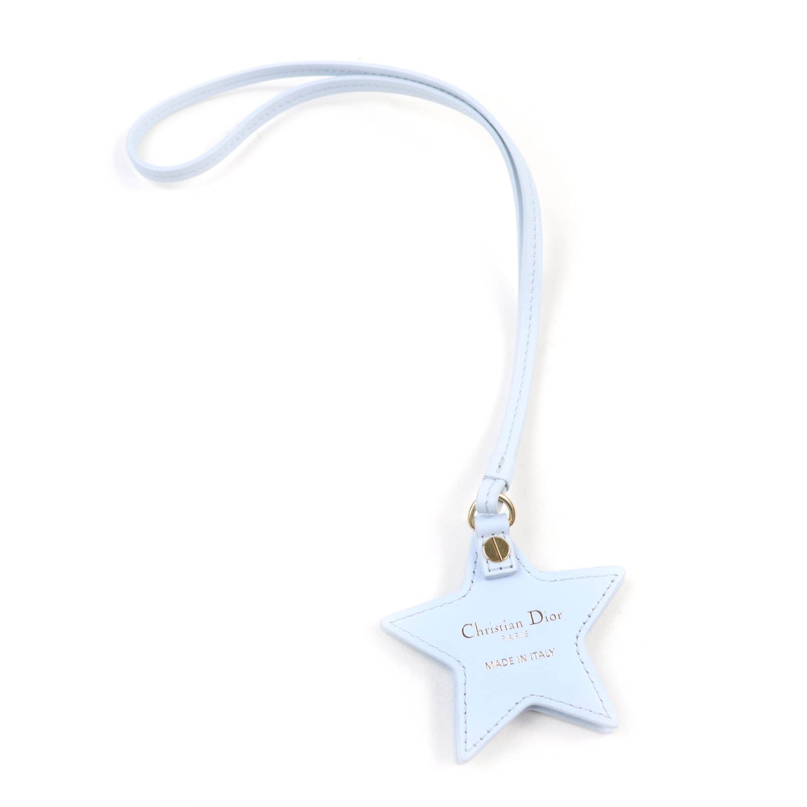 Christian Dior Leather Bag Charm