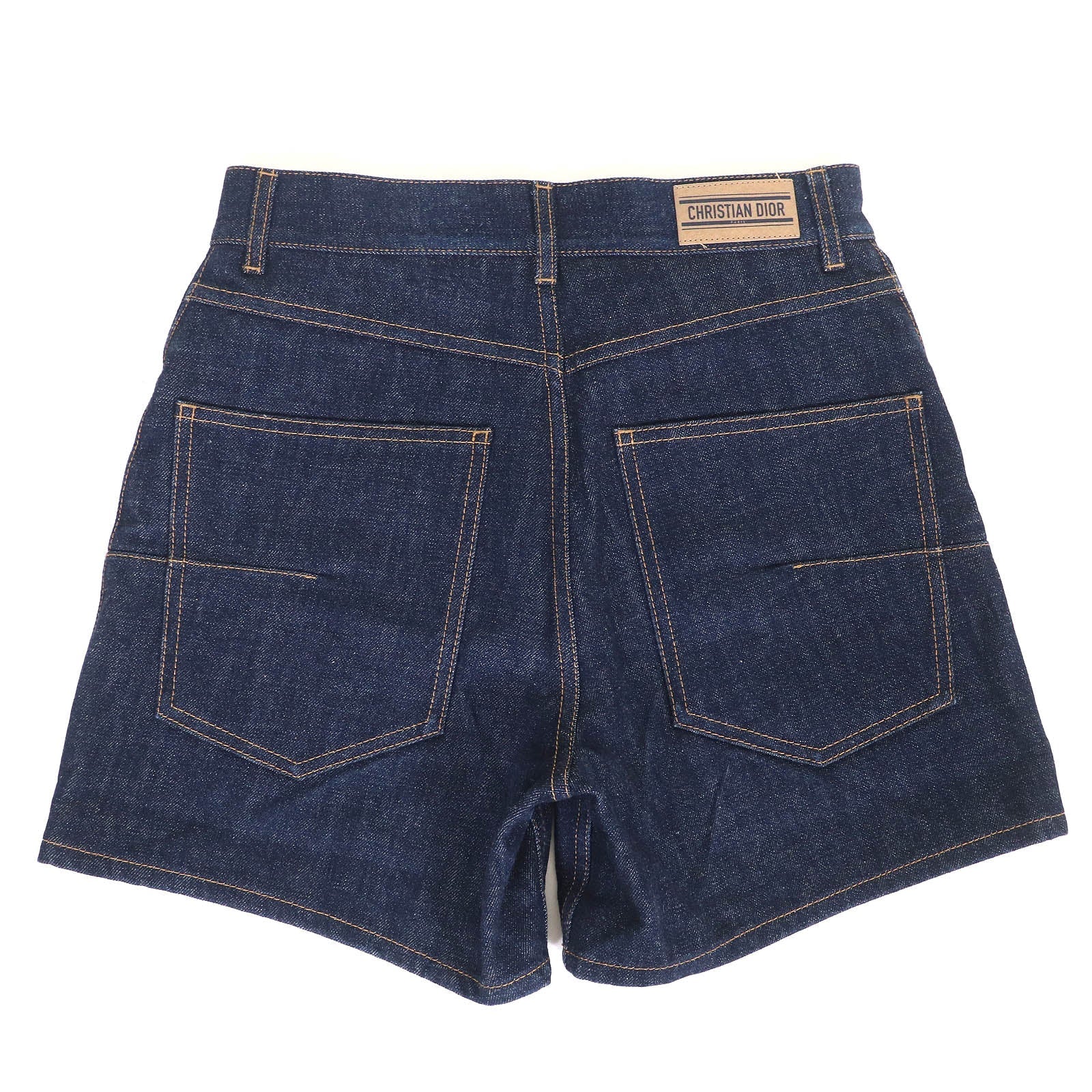 Christian Dior Oblique Lining Denim Shorts