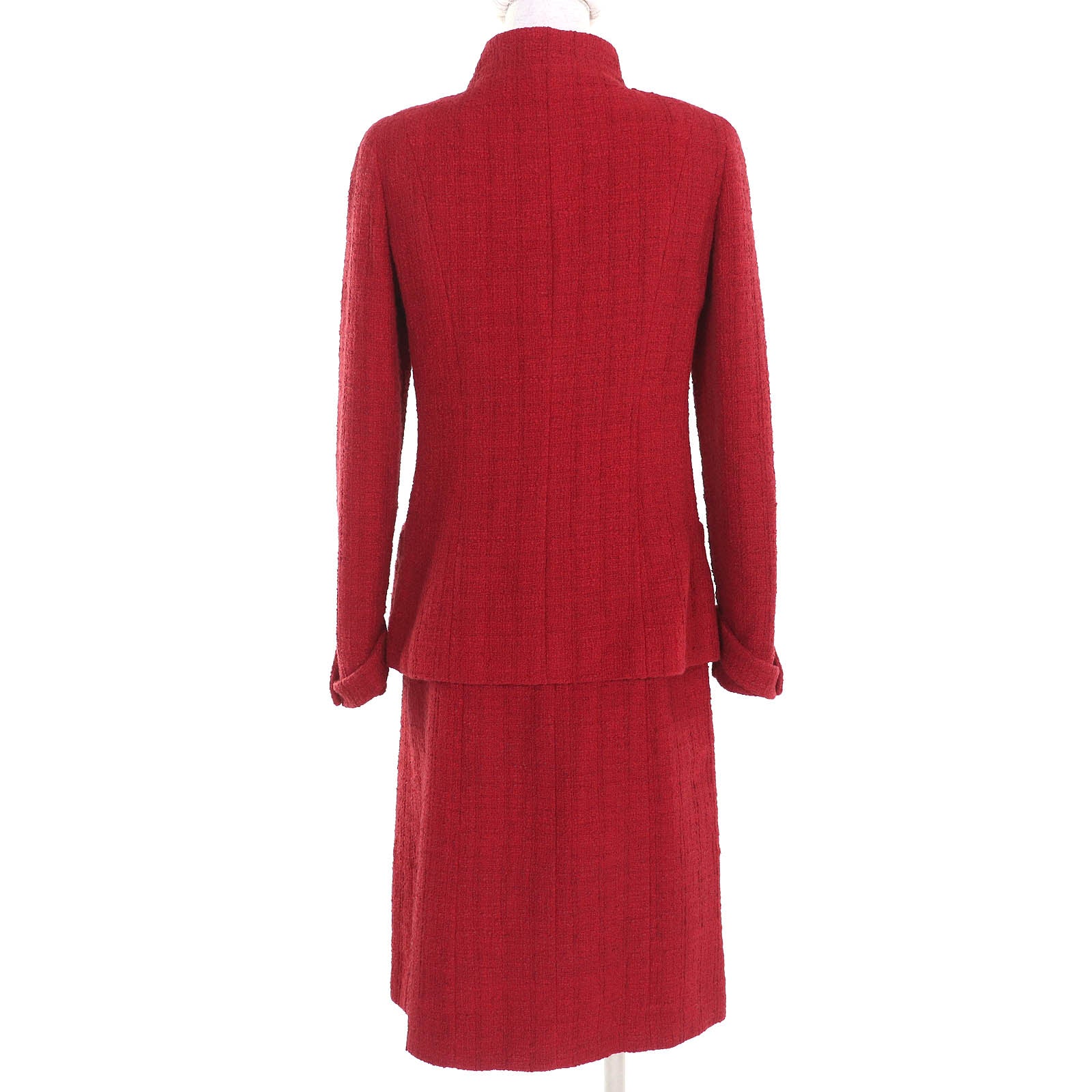 Chanel COCO Button Lace Cotton Tweed Two-piece Set