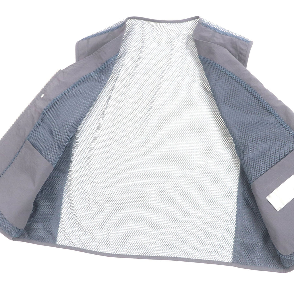 Dior Best Multi Pocket Zipup Vest Nylon Vest