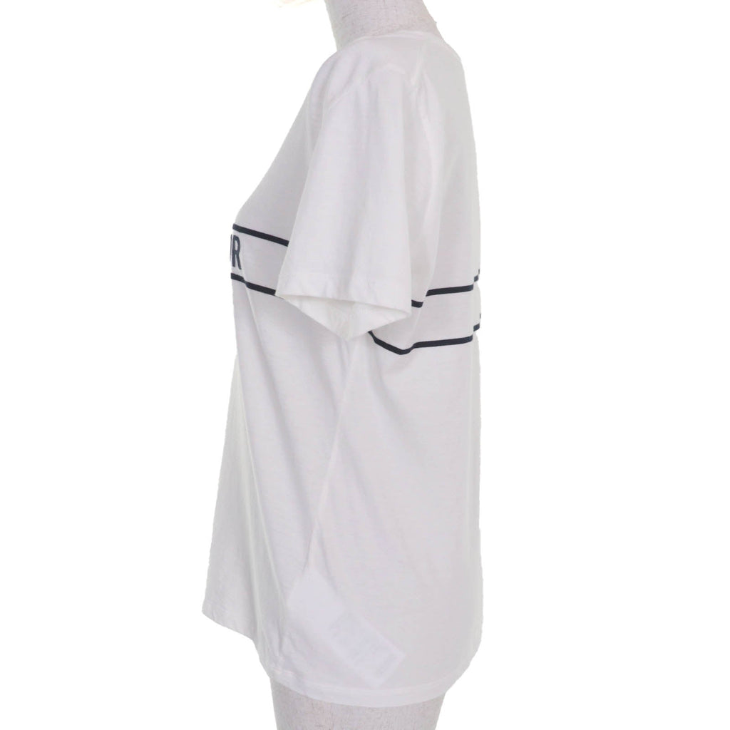 Christian Dior Logo embroidery Short Sleeve T-shirt