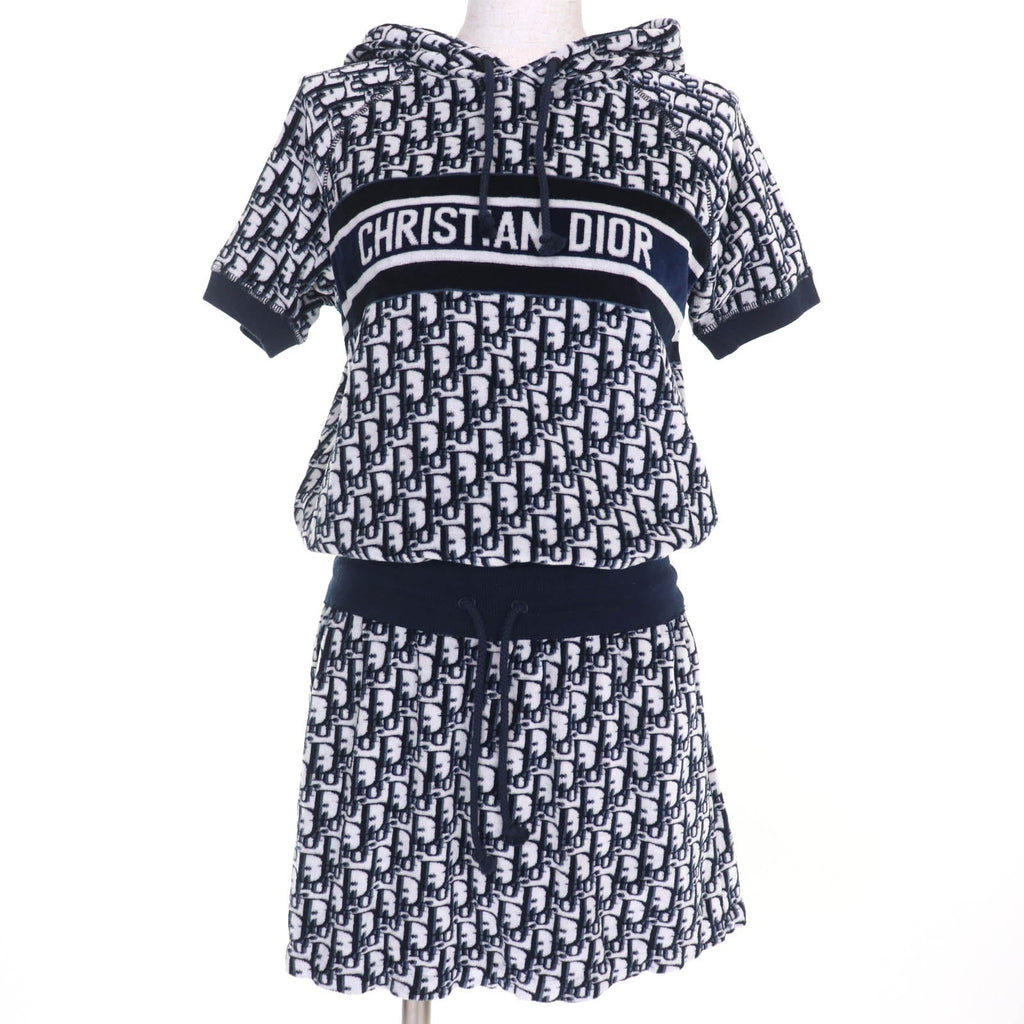 Christian Dior Oblique Velour Dress