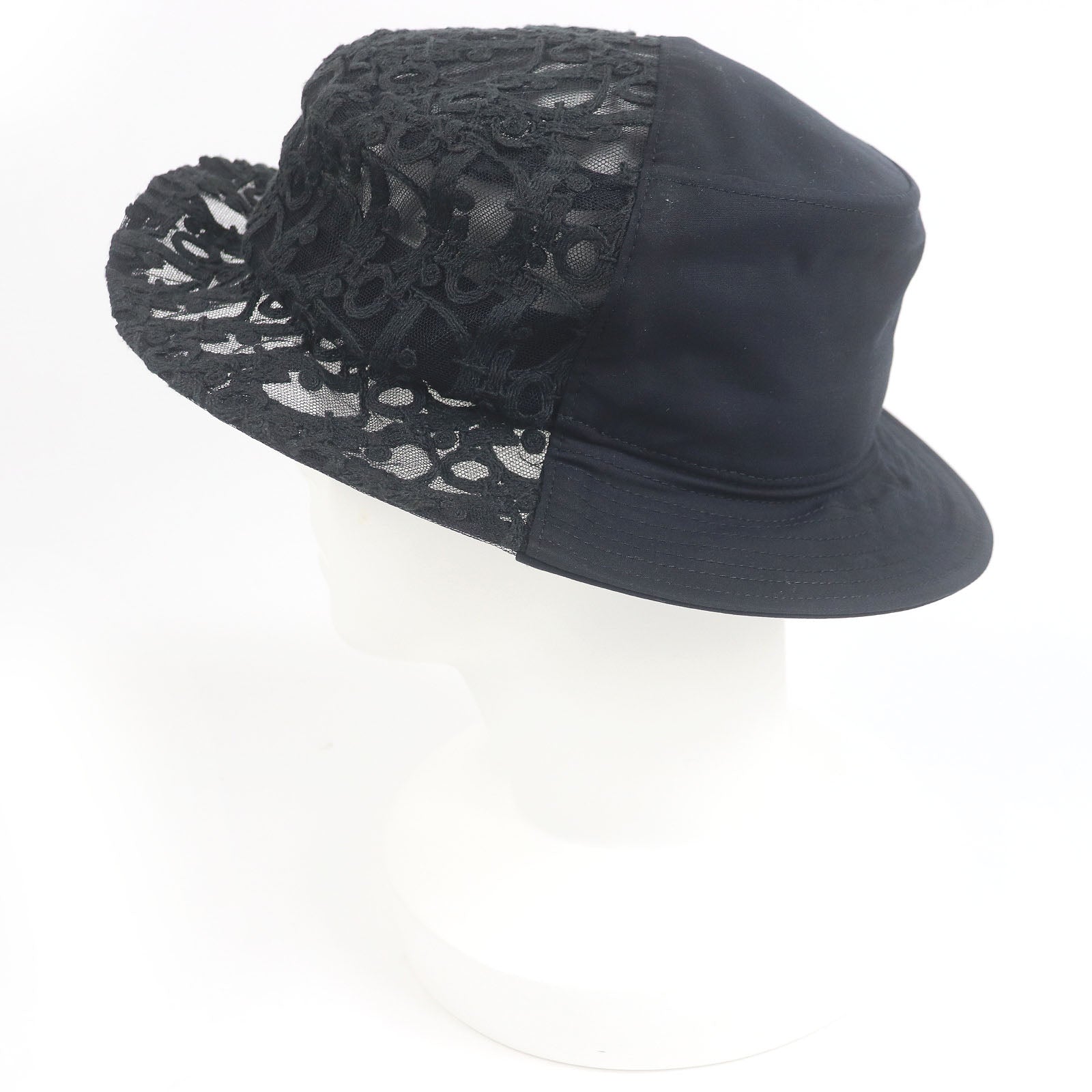 Dior Oblique Embroidery Bucket Hat