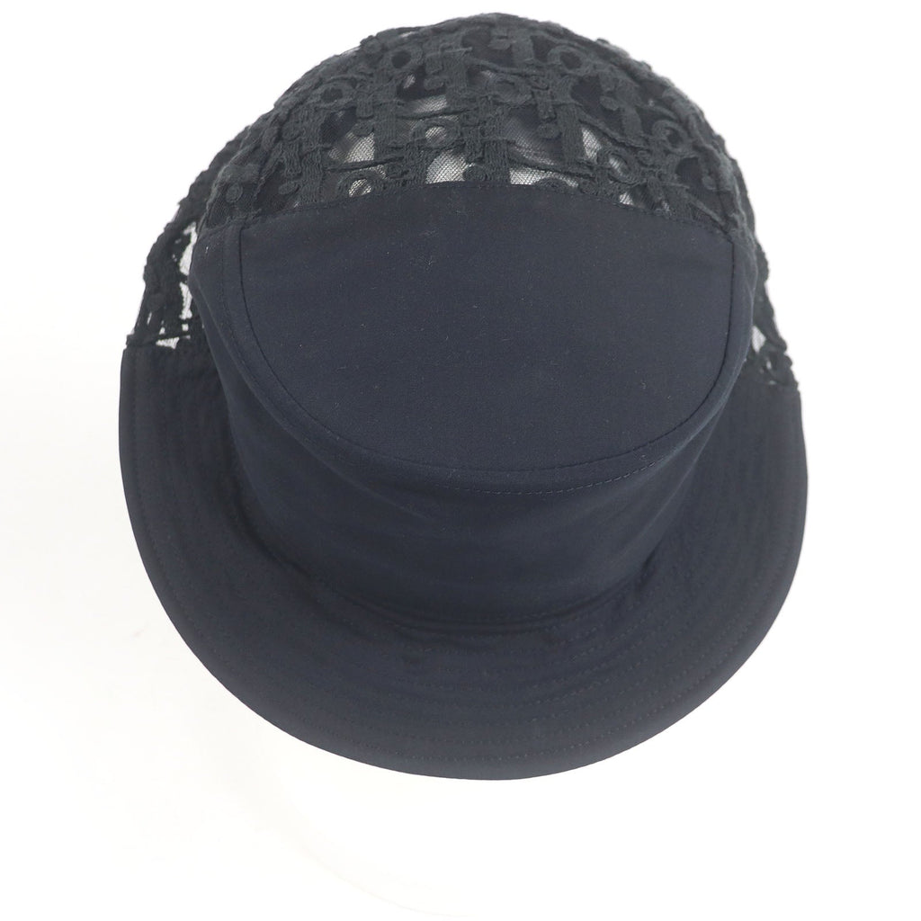 Dior Oblique Embroidery Bucket Hat