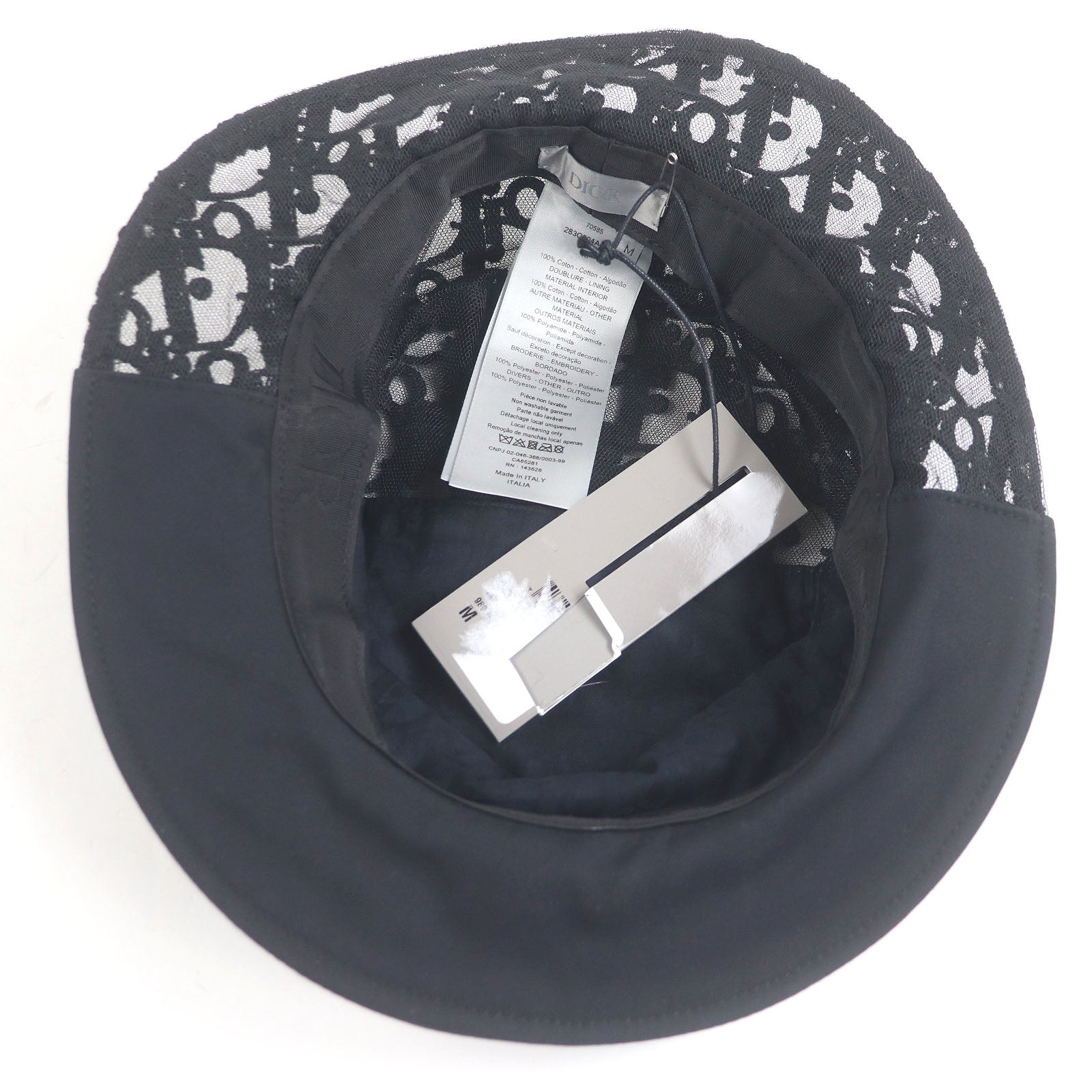 Dior Oblique Embroidery Bucket Hat