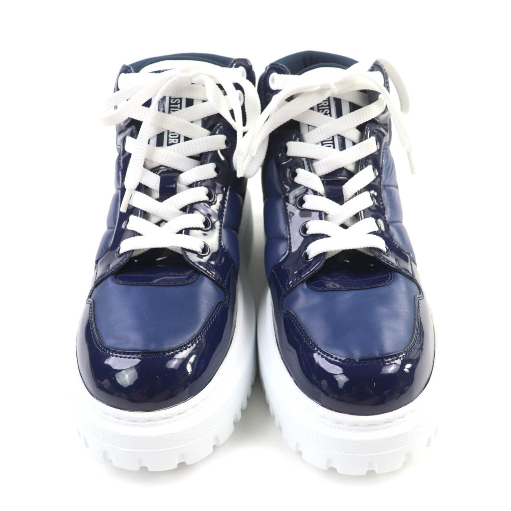 Christian Dior D-Player Patent Leather Sneakers