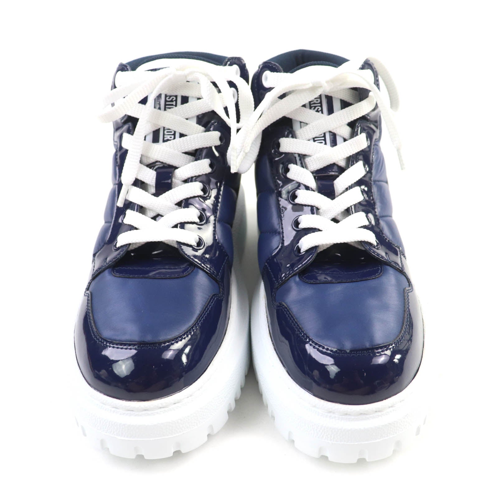Christian Dior D-Player Patent Leather Sneakers