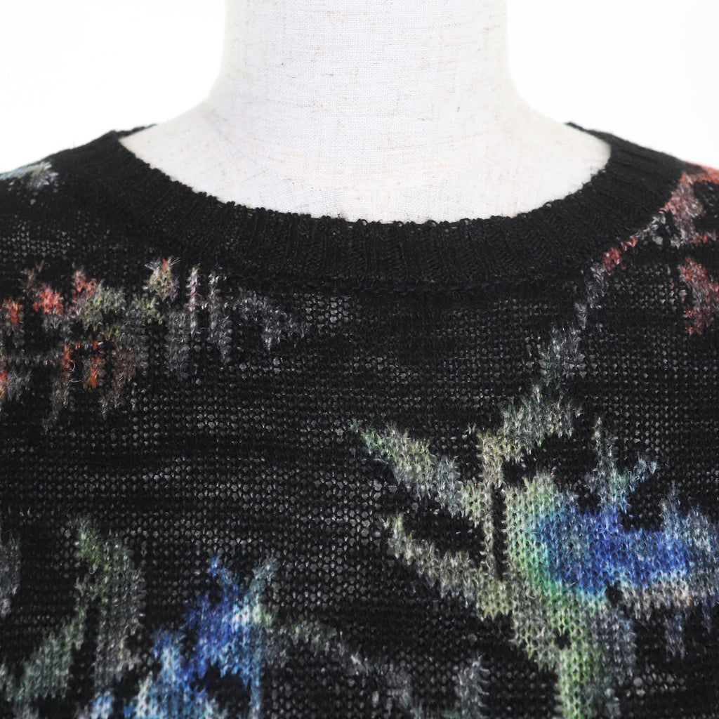 Christian Dior Floral Hemp Knit Top