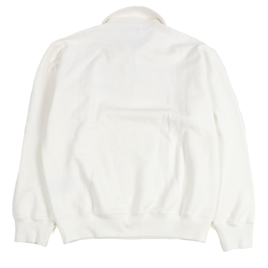 Dior Logo Embroidered Cotton Half Zip Sweatshirt