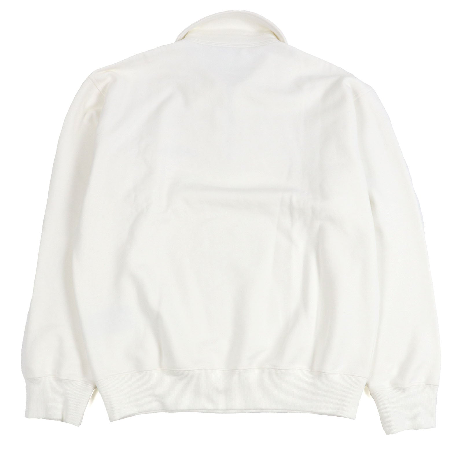 Dior Logo Embroidered Cotton Half Zip Sweatshirt