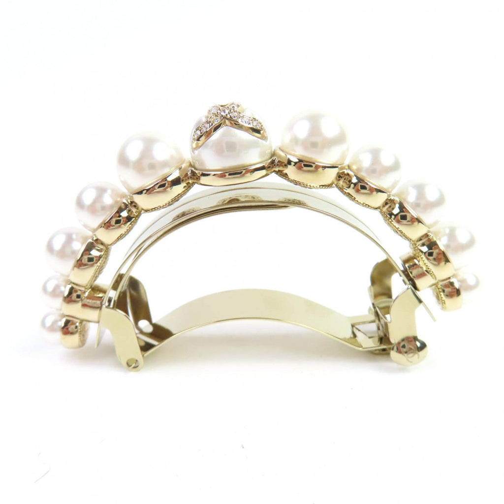 Chanel COCO Mark Stone and Pearl Hair Accessory