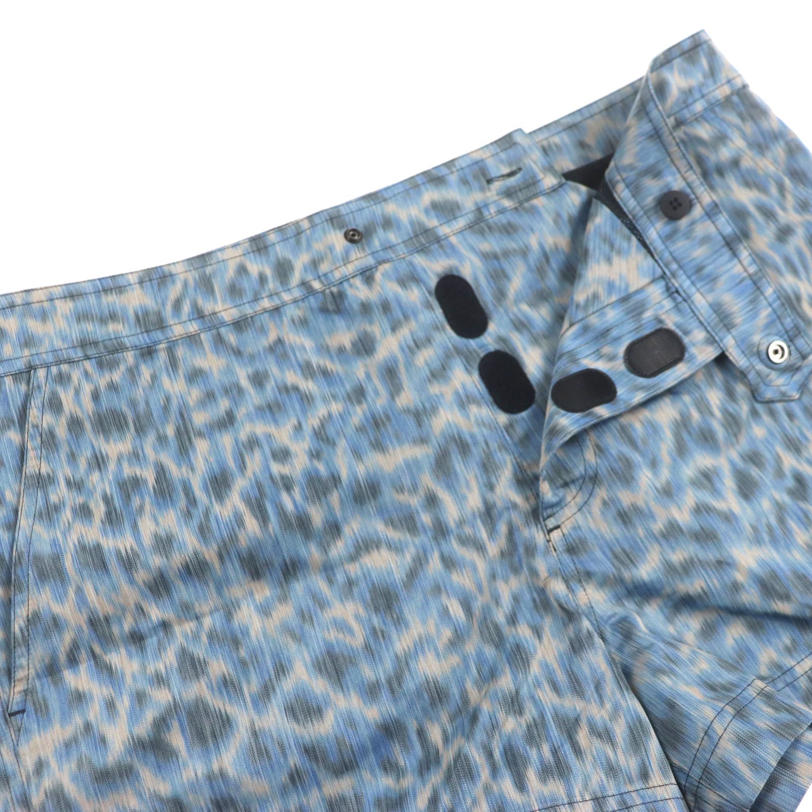 Dior Leopard Pattern Polyester Shorts